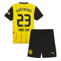 Borussia Dortmund Emre Can #23 Heimtrikotsatz Kinder 2024-25 Kurzarm (+ Kurze Hosen)